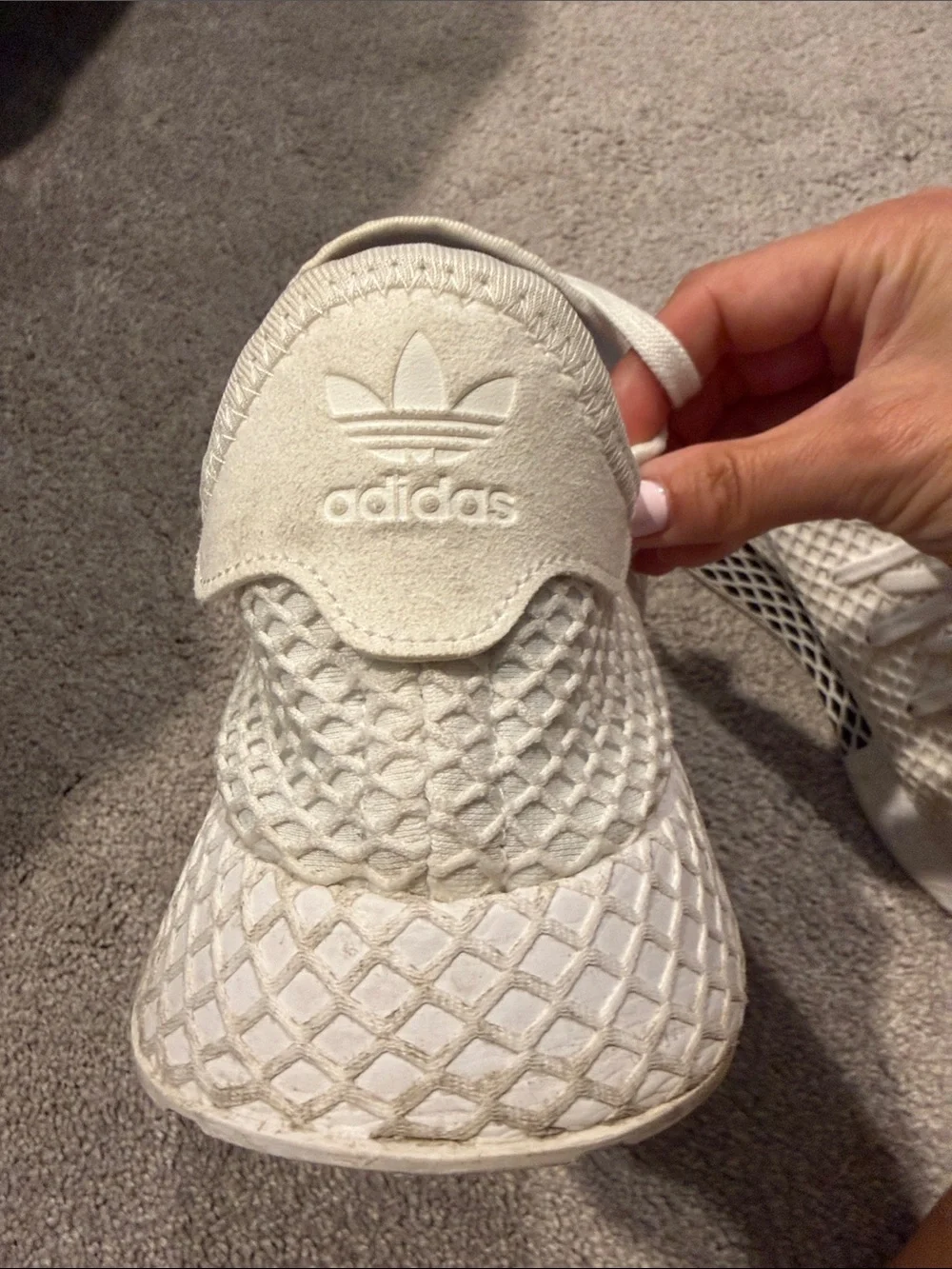 adidas NMD White Mesh Casual Sneakers